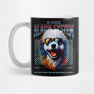 Bark Alert Puli Dog Mug